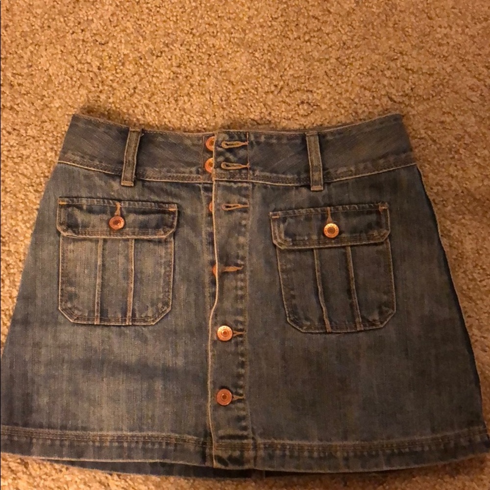 Abercrombie and Fitch jean skirt